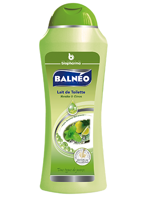 Balnéo Lait de toilette menthe & citron 400ml